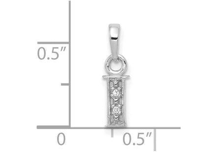 14k White Gold Pendants Style YC251I - Classique Jewelry Inc.