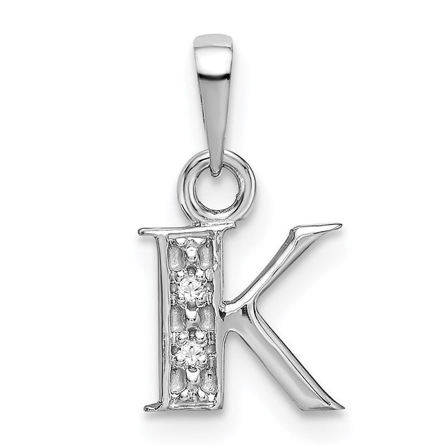 14k White Gold Pendants Style YC251K - Classique Jewelry Inc.
