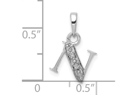 14k White Gold Pendants Style YC251N - Classique Jewelry Inc.