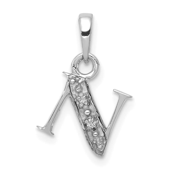 14k White Gold Pendants Style YC251N - Classique Jewelry Inc.