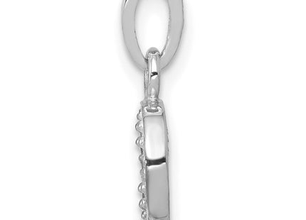 14k White Gold Pendants Style YC251O - Classique Jewelry Inc.