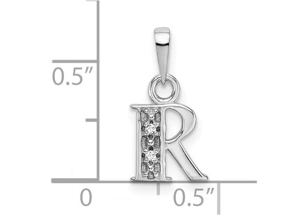 14k White Gold Pendants Style YC251R - Classique Jewelry Inc.