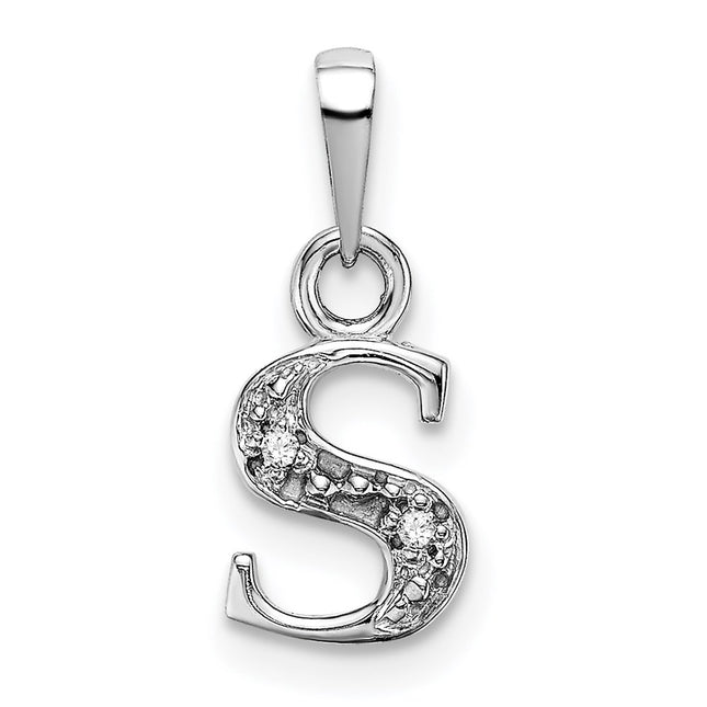 14k White Gold Pendants Style YC251S - Classique Jewelry Inc.