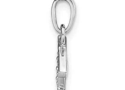 14k White Gold Pendants Style YC251T - Classique Jewelry Inc.