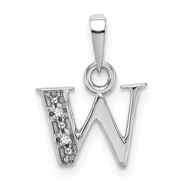 14k White Gold Pendants Style YC251W - Classique Jewelry Inc.