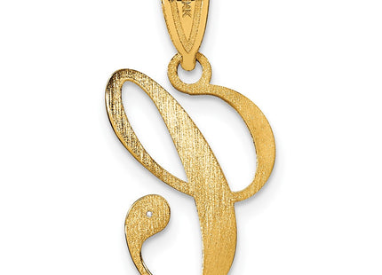 14k Yellow Gold Pendants Style YC252C - Classique Jewelry Inc.