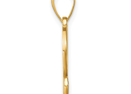 14k Yellow Gold Pendants Style YC252G - Classique Jewelry Inc.