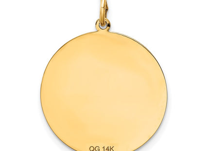 14k Yellow Gold Pendants Style YC285 - Classique Jewelry Inc.
