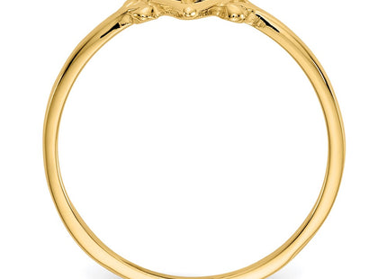 14k Yellow Gold Rings Style YC424 - Classique Jewelry Inc.