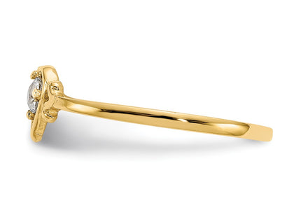 14k Yellow Gold Rings Style YC426 - Classique Jewelry Inc.