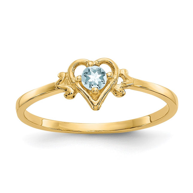 14k Yellow Gold Rings Style YC426 - Classique Jewelry Inc.