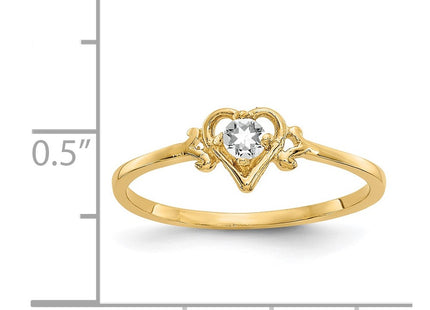 14k Yellow Gold Rings Style YC427 - Classique Jewelry Inc.