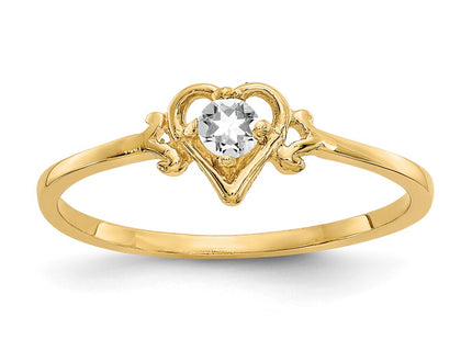 14k Yellow Gold Rings Style YC427 - Classique Jewelry Inc.
