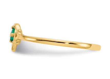 14k Yellow Gold Rings Style YC428 - Classique Jewelry Inc.