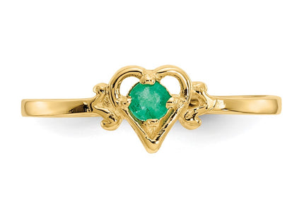14k Yellow Gold Rings Style YC428 - Classique Jewelry Inc.
