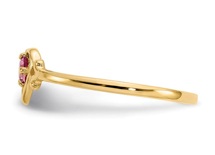 14k Yellow Gold Rings Style YC433 - Classique Jewelry Inc.