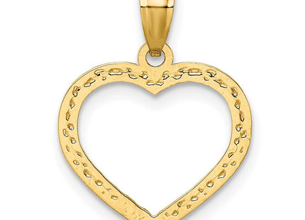 14K gold charm, another view