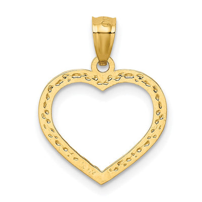14K Polished Horse Charm, 13 x 13mm