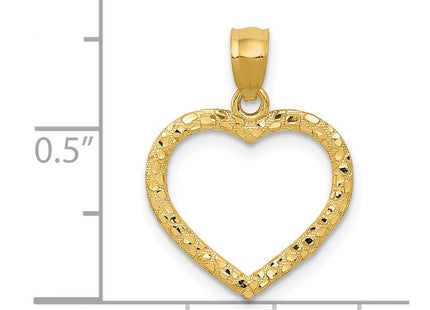 14K gold charm, further view