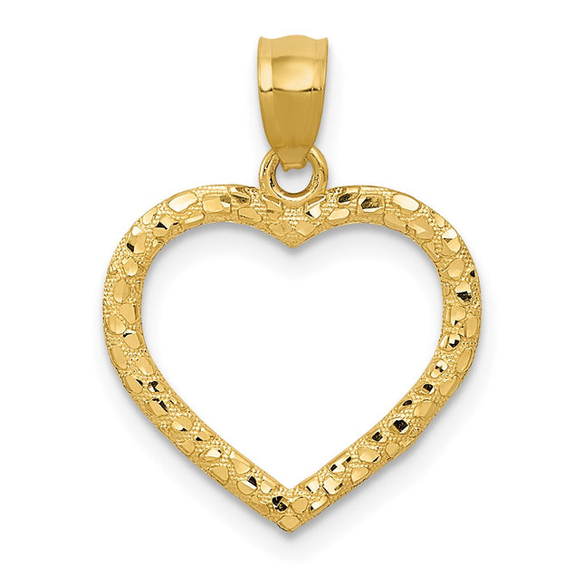 14k Yellow Gold Pendants Style YC444 - Classique Jewelry Inc.