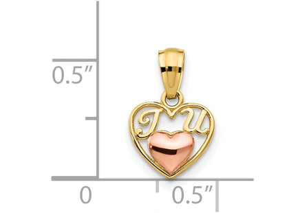 14k Two-tone Jewelry Style YC454 - Classique Jewelry Inc.