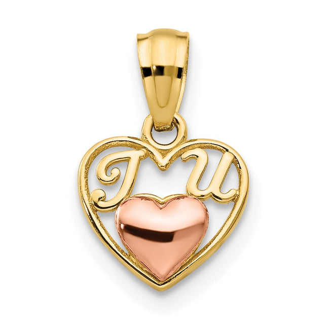 14k Two-tone Jewelry Style YC454 - Classique Jewelry Inc.