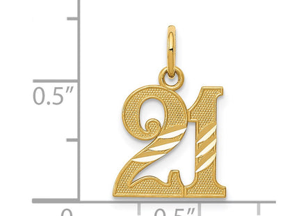 14k Yellow Gold Pendants Style YC459 - Classique Jewelry Inc.