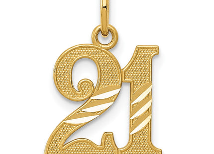 14k Yellow Gold Pendants Style YC459 - Classique Jewelry Inc.