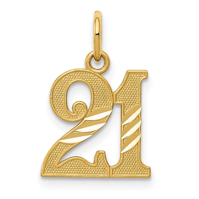 14k Yellow Gold Pendants Style YC459 - Classique Jewelry Inc.