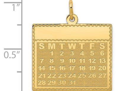 14k Yellow Gold Pendants Style YC462 - Classique Jewelry Inc.