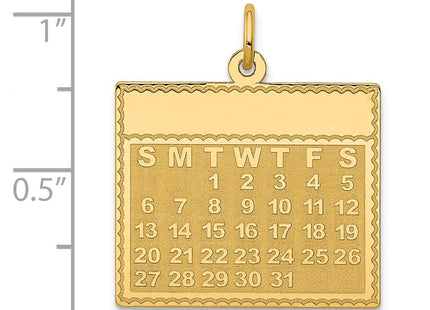 14k Yellow Gold Pendants Style YC463 - Classique Jewelry Inc.