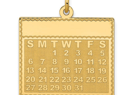 14k Yellow Gold Pendants Style YC463 - Classique Jewelry Inc.