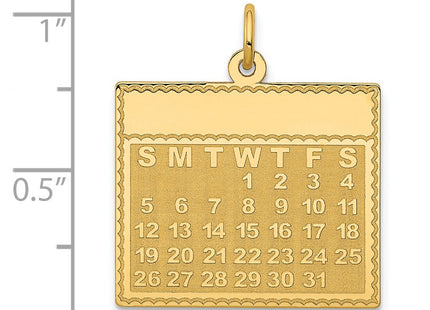 14k Yellow Gold Pendants Style YC464 - Classique Jewelry Inc.