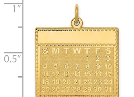 14k Yellow Gold Pendants Style YC465 - Classique Jewelry Inc.