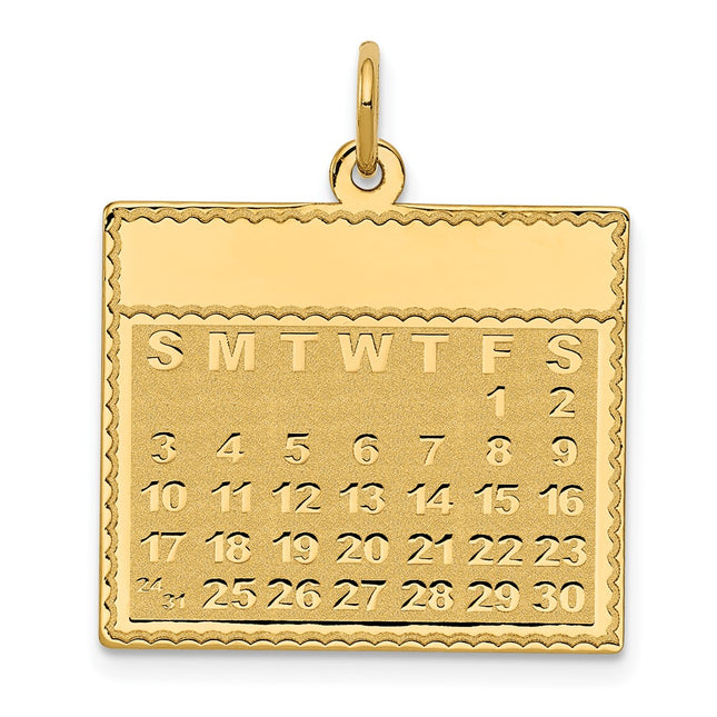14k Yellow Gold Pendants Style YC466 - Classique Jewelry Inc.