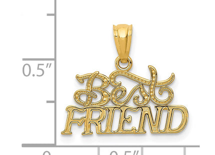 14k Yellow Gold Pendants Style YC482 - Classique Jewelry Inc.