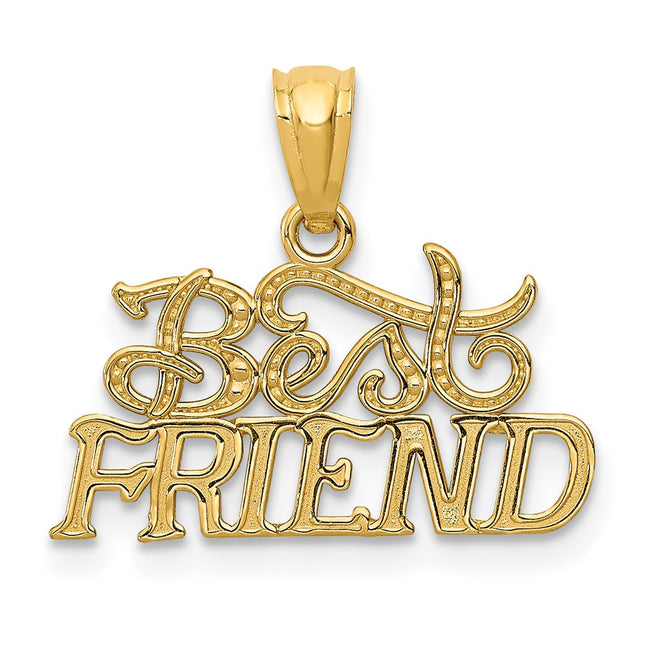 14k Yellow Gold Pendants Style YC482 - Classique Jewelry Inc.