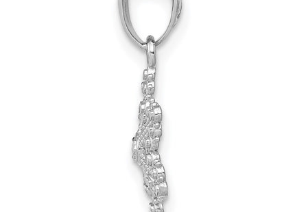 14k White Gold Pendants Style YC495 - Classique Jewelry Inc.