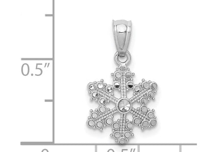 14k White Gold Pendants Style YC495 - Classique Jewelry Inc.