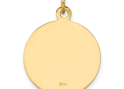 14k Yellow Gold Pendants Style YC501 - Classique Jewelry Inc.