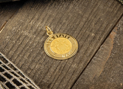 14k Yellow Gold Pendants Style YC503 - Classique Jewelry Inc.