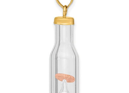 14k Yellow Gold Pendants Style YC549 - Classique Jewelry Inc.