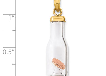 14k Yellow Gold Pendants Style YC549 - Classique Jewelry Inc.