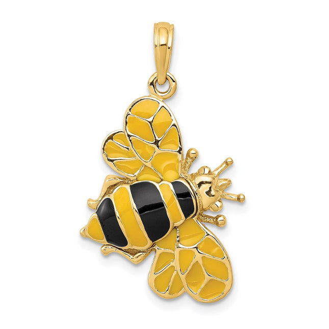 14k Yellow Gold Pendants Style YC576 - Classique Jewelry Inc.
