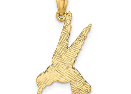 14k Hummingbird Pendant (Style YC597)