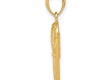 14k Yellow Gold Pendants Style YC649 - Classique Jewelry Inc.