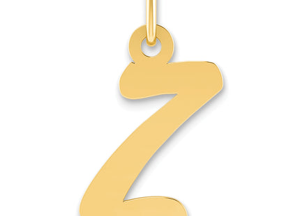 14k Small Script Letter Initial Charm
