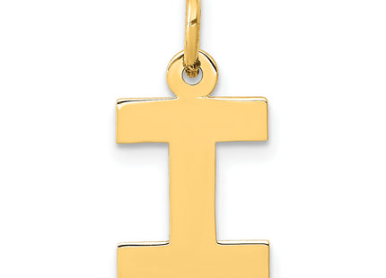 14k Small Block Letter Initial Charm