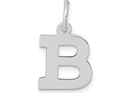 14KW Small Block Letter Initial Charm