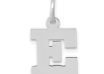 14KW Small Block Letter Initial Charm